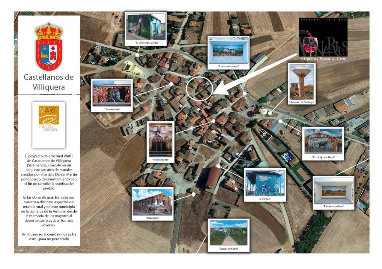 Vinarius, Posada Rural Castellanos de Villiquera Zewnętrze zdjęcie